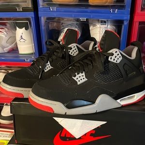 Jordan 4 bred 2019 worn three times